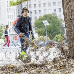 Husqvarna 570 BTS Ruggedragen Bladblazer