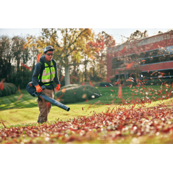 Bekijk de Husqvarna 550 iBTX Ruggedragen Bladblazer met bluetooth